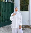 Chemise MAYDORA — Blanc cassé