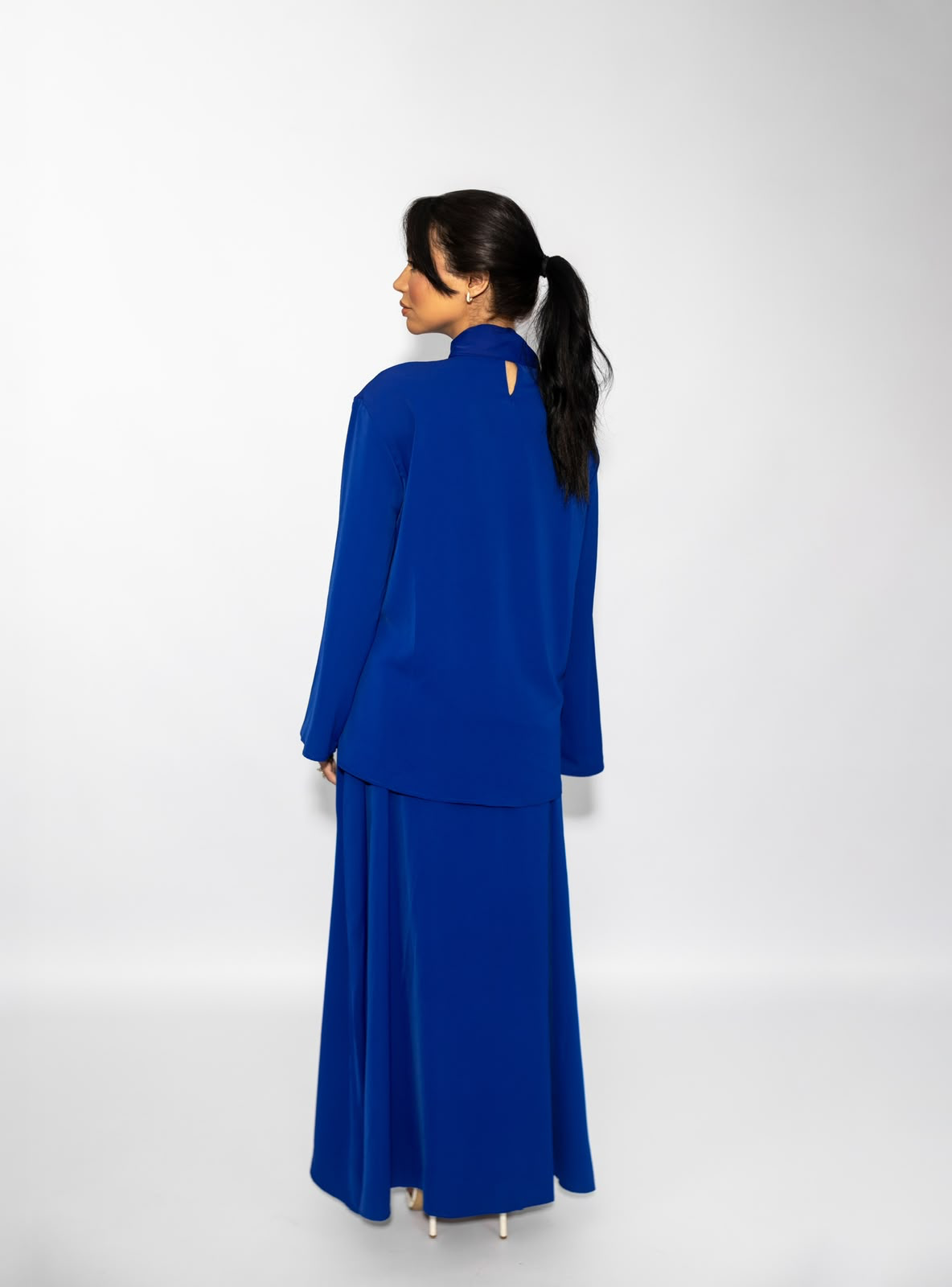 Ensemble bleu roi MAYDORA — vue dos